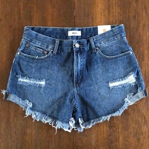 JBL Distressed denim shorts, 100% Cotton